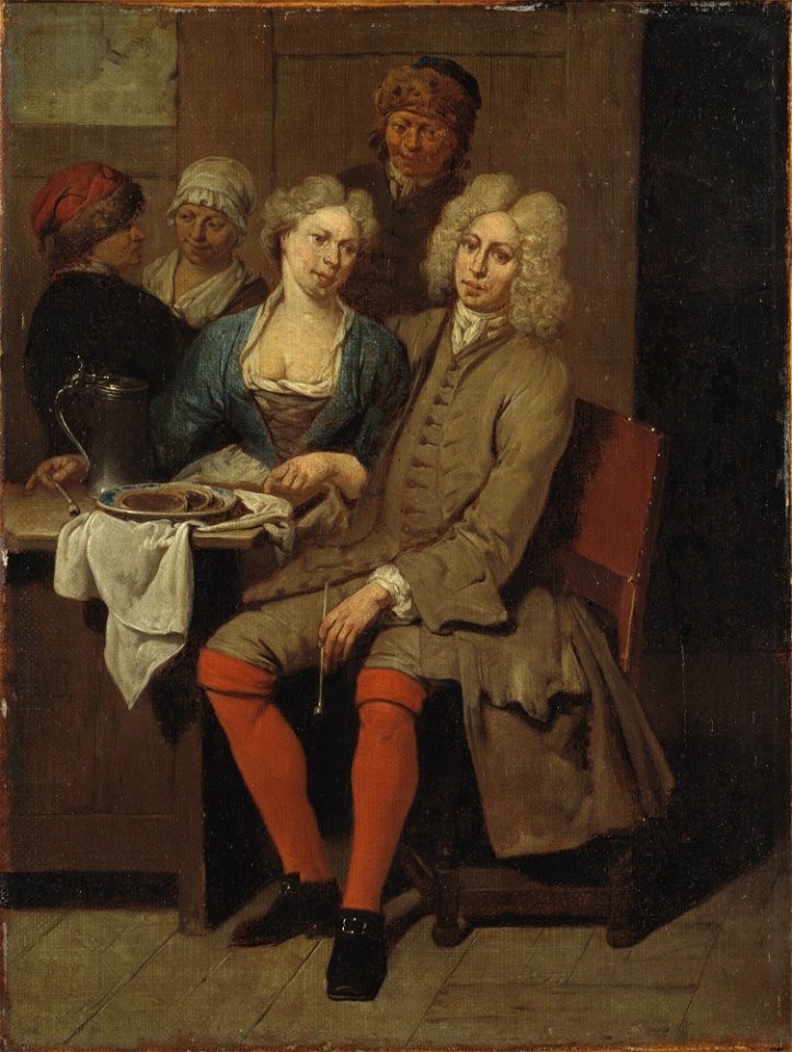 Private Meal (Jan Baptiste Lambrecht) - Nationalmuseum - 17499
