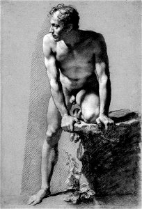 Prud'hon, Pierre-Paul (1758-1823) - Nudo accademico - 03