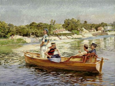 Promenade en yole
