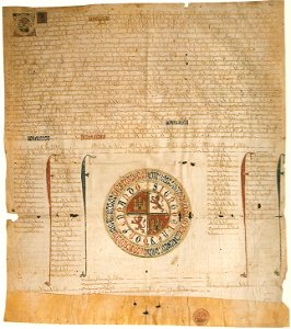 Privilegio rodado de Fernando IV de Castilla confirmando los privilegios que Alfonso X y Sancho IV concedieron al monasterio de San Clemente de Sevilla (13-4-1304)