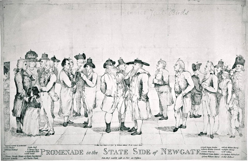 Promenade in the State Side of Newgate (BM J,3.70 1)