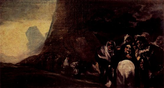 Procesión del Santo Oficio por Goya