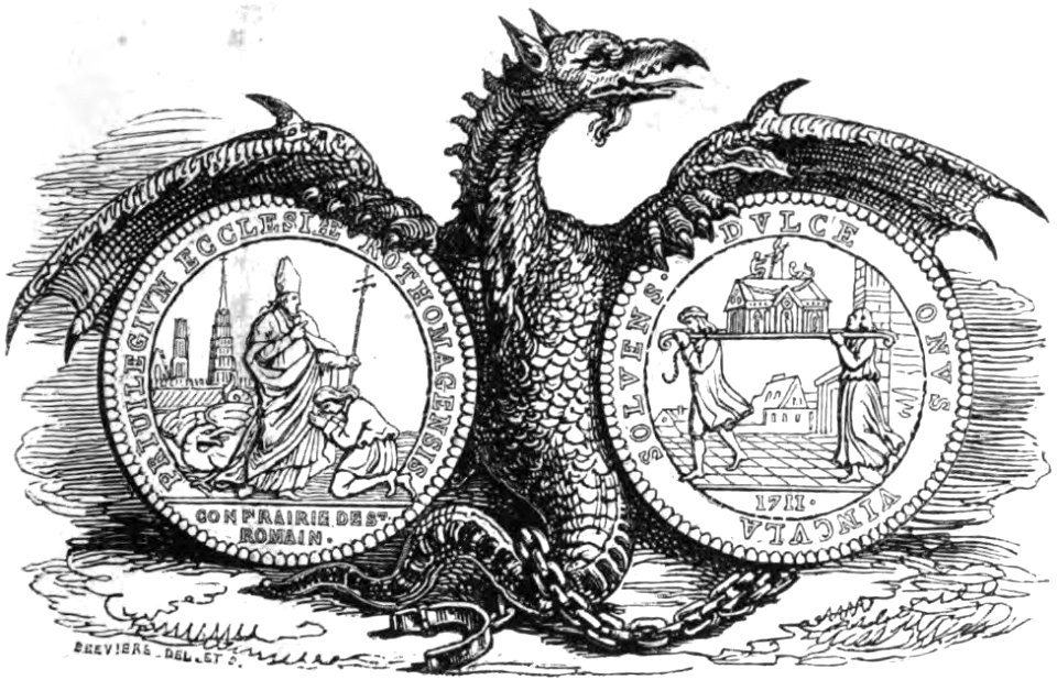 Privilege de Saint Romain, vignette du titre