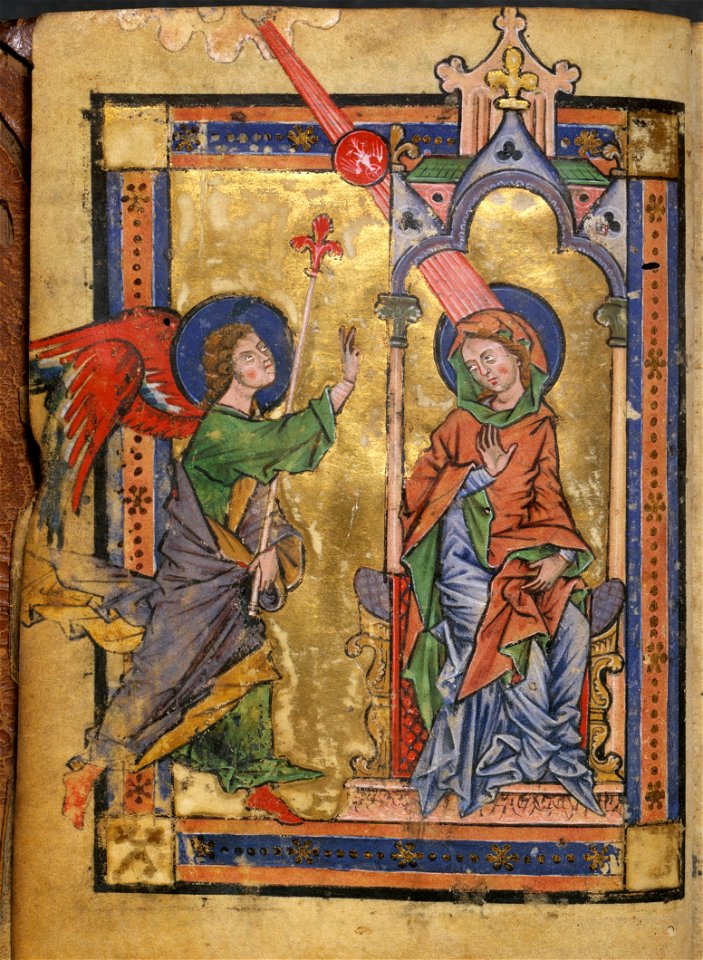 Psalterium. Breviarium för en kyrklig dignitär - Nationalmuseum - 25873