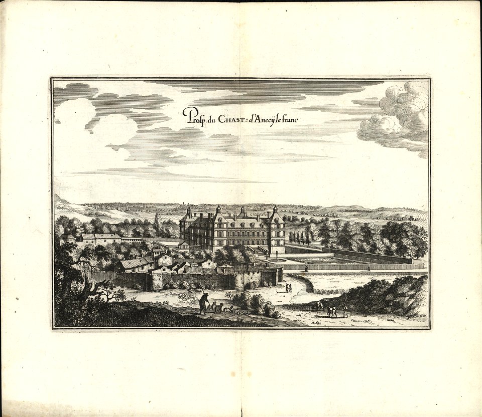 Prosp. du Chast d'Anecy le franc, objectnr A 57357
