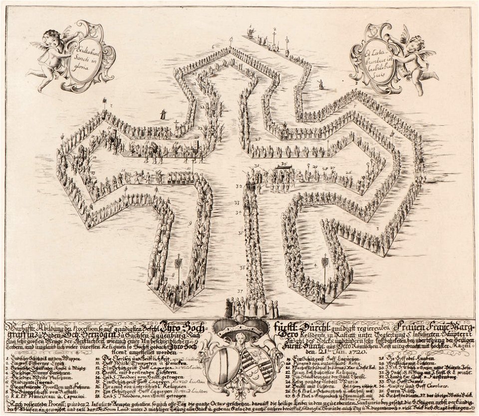 Prozession Rastatt 1720