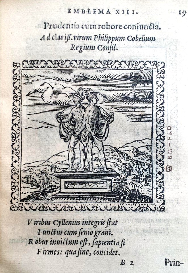 Prudentia cum robore coniuncta (BM 1972,U.11.13)