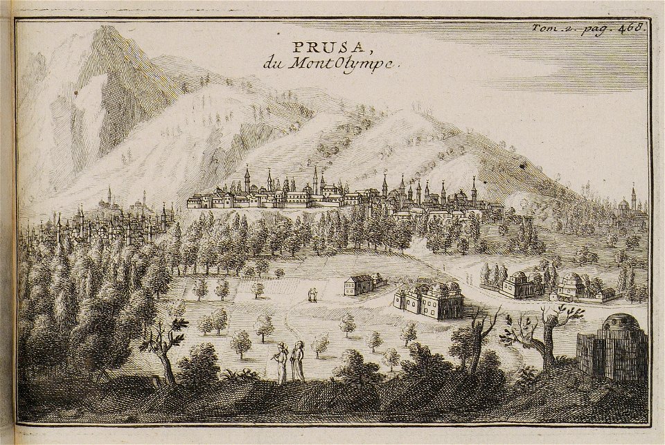 PRUSA, du Mont Olympe - Tournefort Joseph Pitton De - 1717