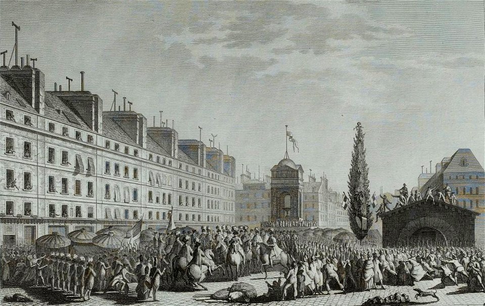 Proclamation Constitution 1791, Musée de la Révolution française - Vizille