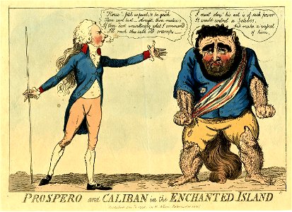 Prospero and Caliban in the enchanted island (BM 1868,0808.6797)