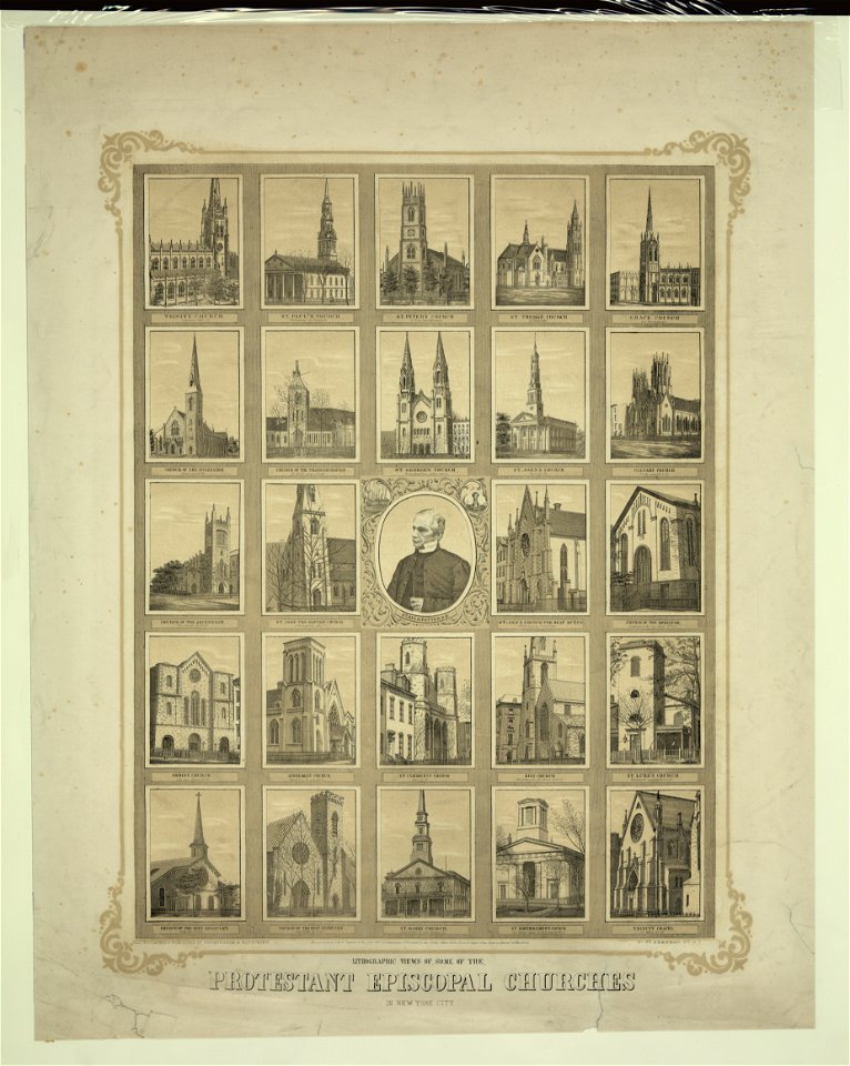 Protestant Episcopal churches, in New York city LCCN2003681700