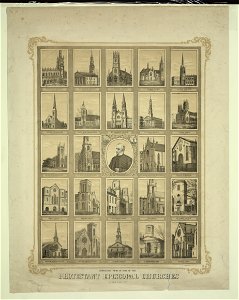 Protestant Episcopal churches, in New York city LCCN2003681700