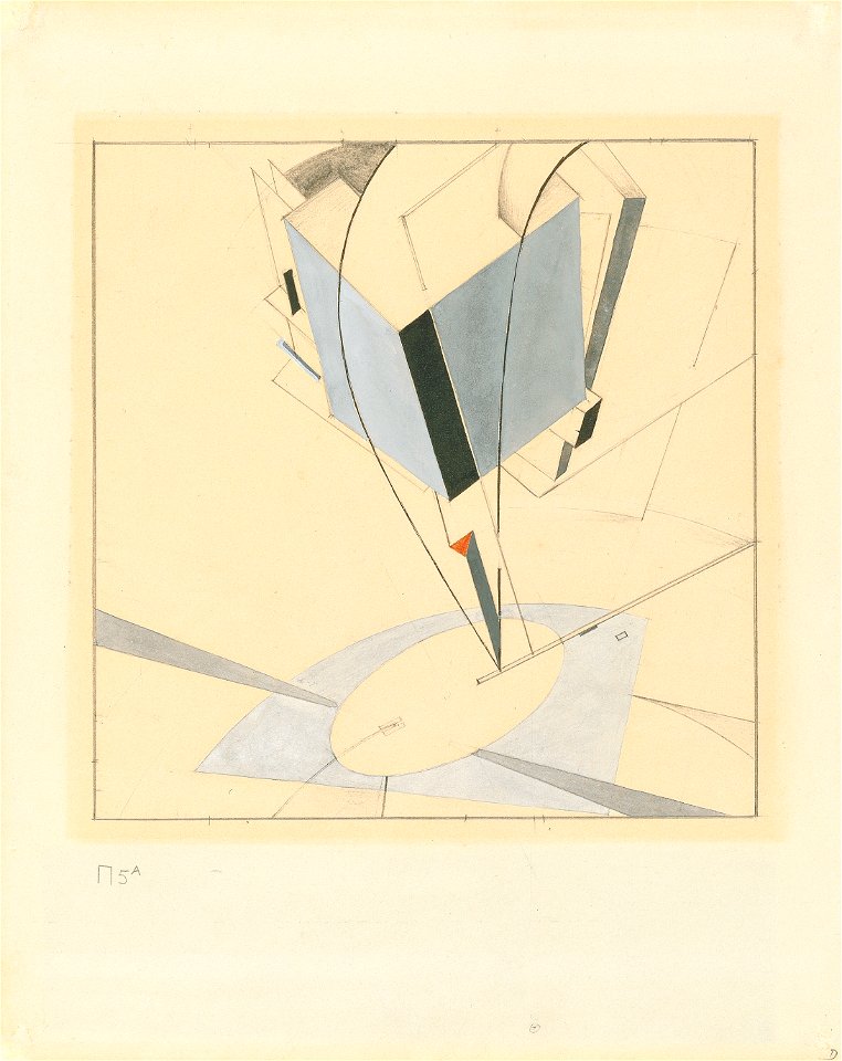 Proun 5 A (1919)