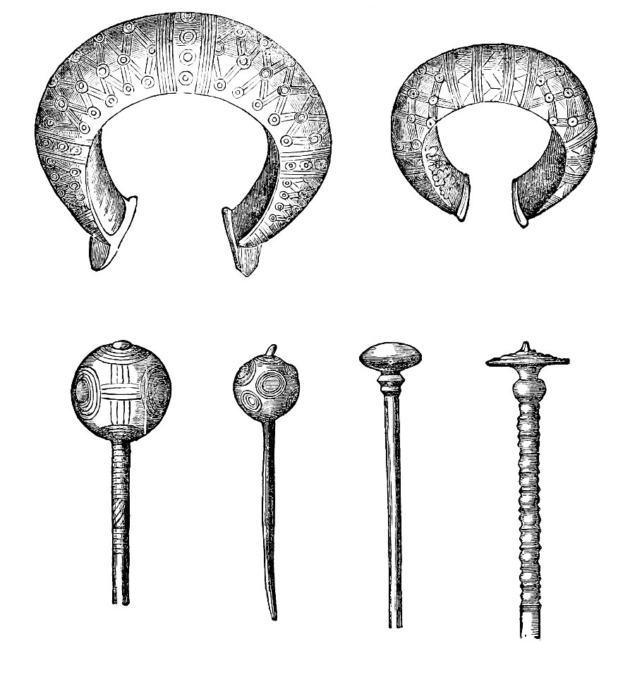 PSM V01 D113 Bracelets and hairpins