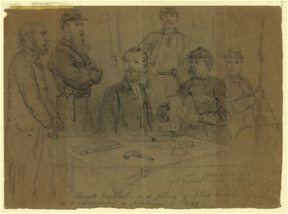 Provost Marshal-and police of Alexandria searching and examining a prisoner of war LCCN2004660107