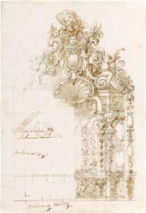 Proyecto del retablo de San Benito - Teodosio Sánchez Cañadas
