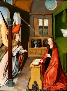 'The Annunciation' by Jan Provost, Dickinson Gallery
