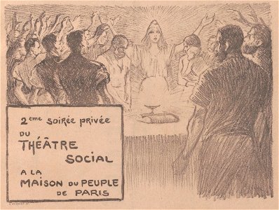 Program for Socialist Spring (La Paque socialistes) (cropped)