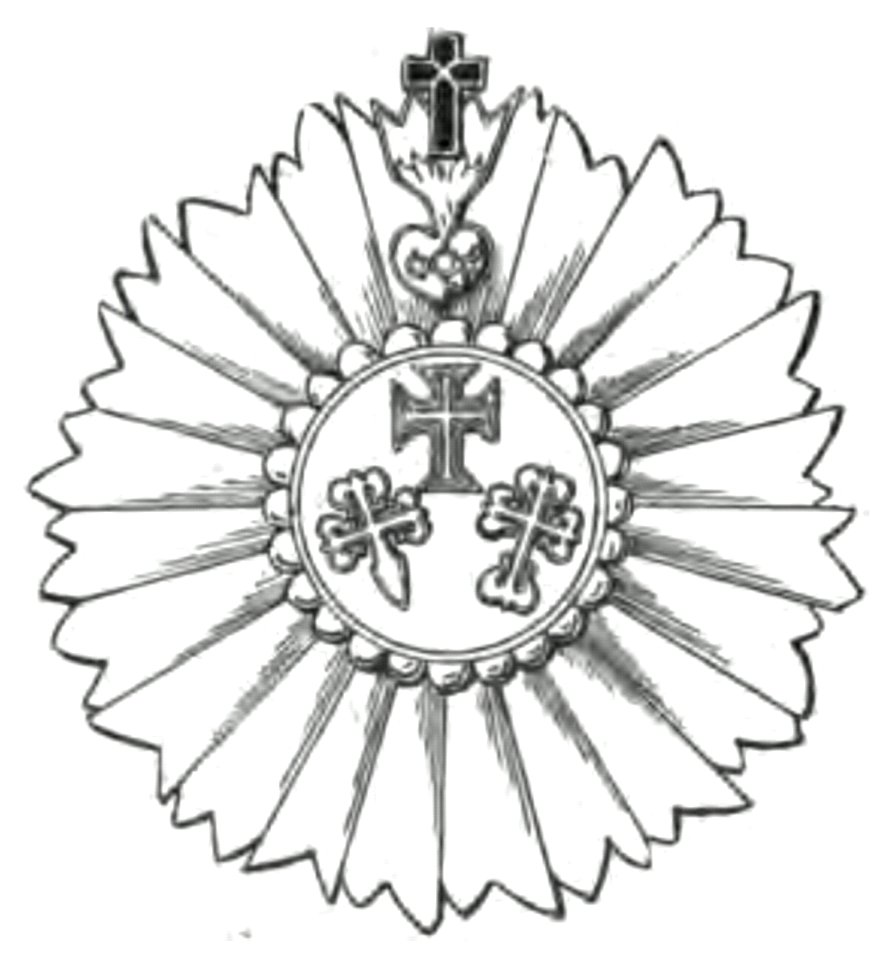 PRT Star of the Three Orders in 1893
