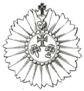 PRT Star of the Three Orders in 1893