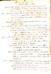 Protocollo degli anni 1429, 1430, 1431. In questo volume vi sono diversi testamenti, Instri ed investiture de' Beni semoventi dal dominio degli Jnfrasti, signori di Scalenghe, e Castagnole