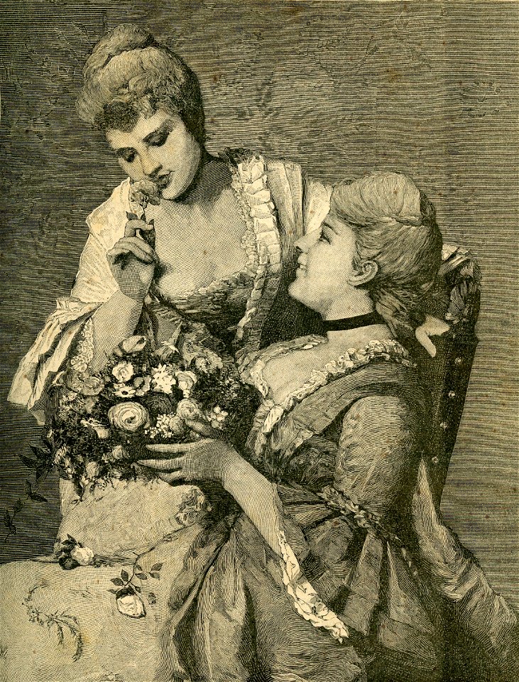 Profumi e fiori, quadro di Giovanni Costa