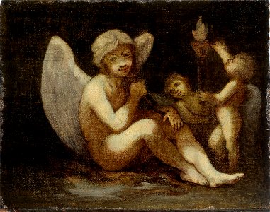 Prud'hon, Pierre-Paul - Les Préparatifs de la guerre ou Les Apprêts de l'Amour - J 94 - Musée Cognacq-Jay