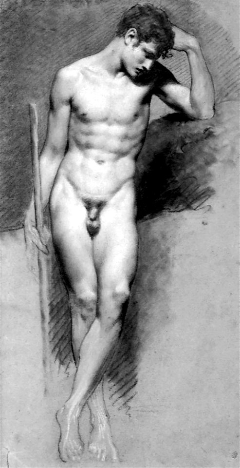 Prud'hon, Pierre-Paul (1758-1823) - Nudo accademico - 06