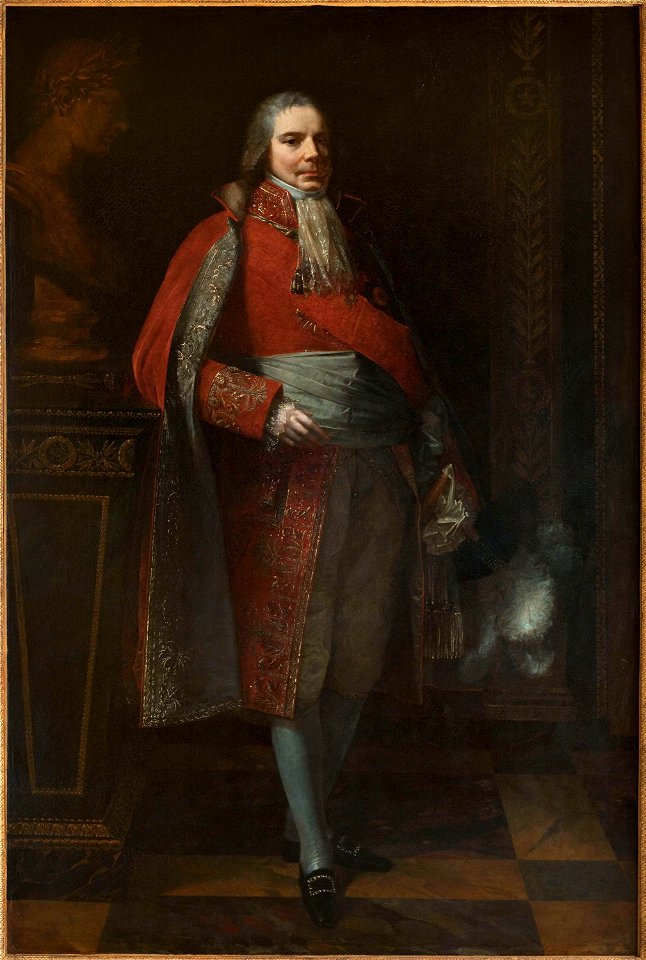 Prud'hon - Portrait de Charles-Maurice de Talleyrand-Périgord (1754-1838), en habit de grand chambellan - P1065 - Musée Carnvalet - 03