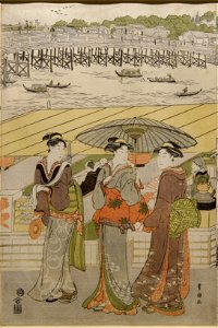 Promenade women Ryogoku Bridge Guimet MA2374 n04