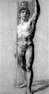 Prud'hon, Pierre-Paul (1758-1823) - Nudo accademico - 08