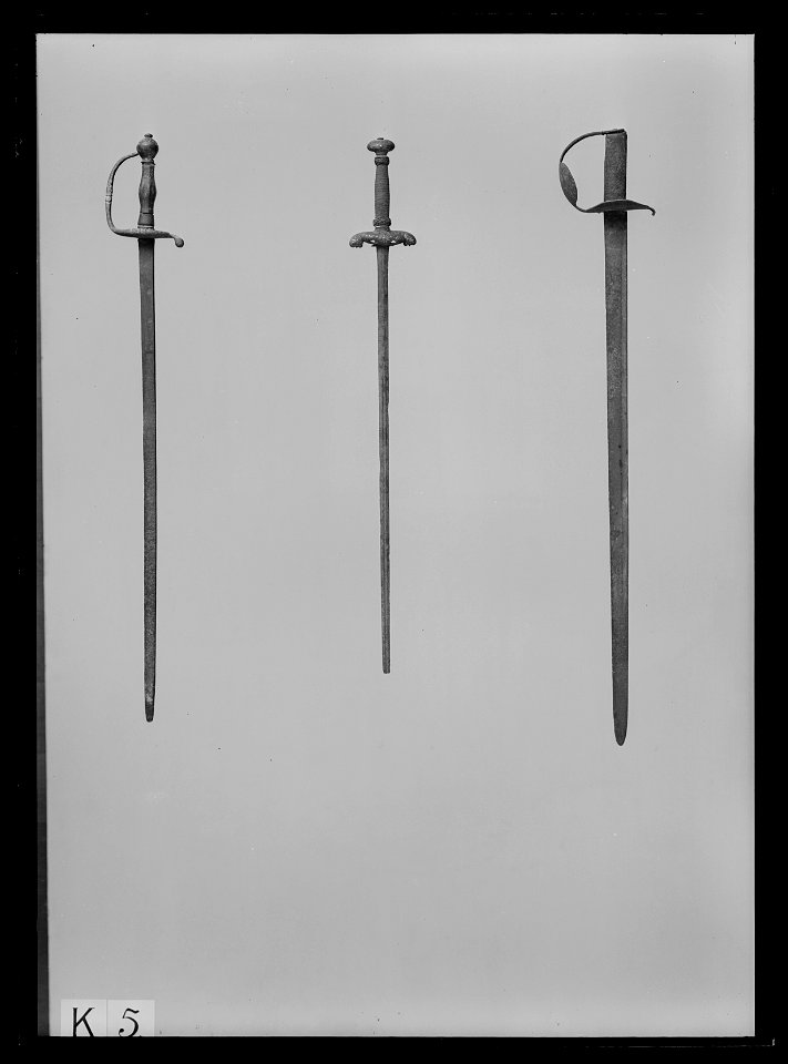 Promenadvärja. Tyskland c. 1660 - Livrustkammaren - 780