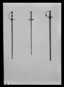 Promenadvärja. Tyskland c. 1660 - Livrustkammaren - 780