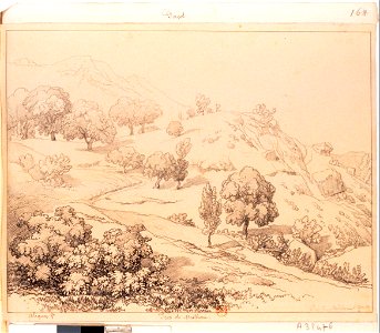 Près de Milhau. Gard (Claude-Félix-Théodore d'Aligny)