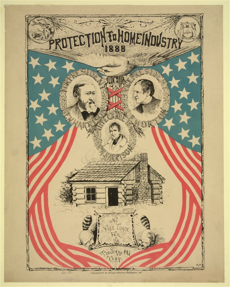 Protection to home industry 1888 - CK 88. LCCN2012647229