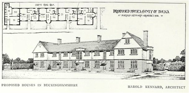 Proposed houses in Buckinghamshire