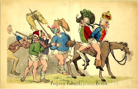 Prusian Bobadils, Returning to Berlin!!!!!!! (BM 1876,1014.37)