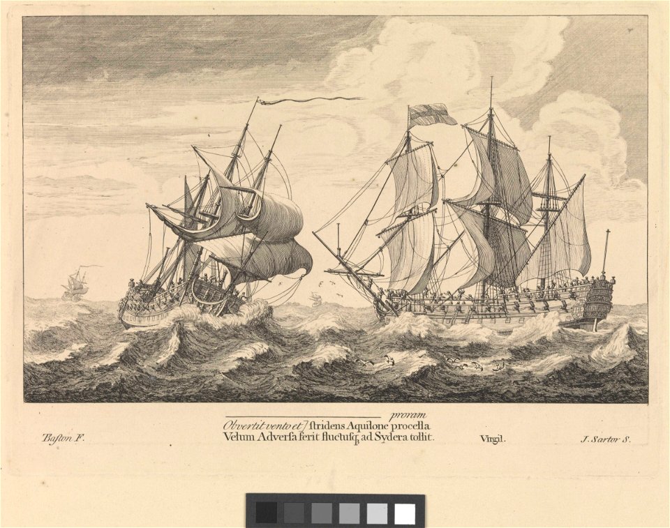 Proram Obvertit et - Virgil Ships of 1721. 5 RMG PW7932