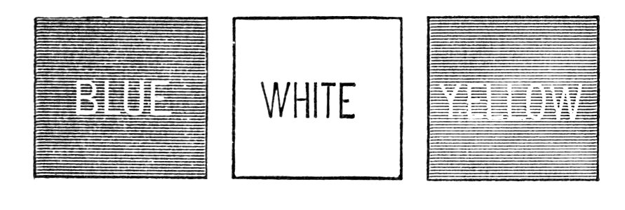 PSM V04 D436 Blue white yellow color mix