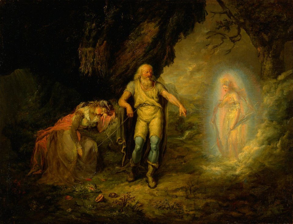 Prospero, Miranda and Ariel, from The Tempest - Google Art Project ...