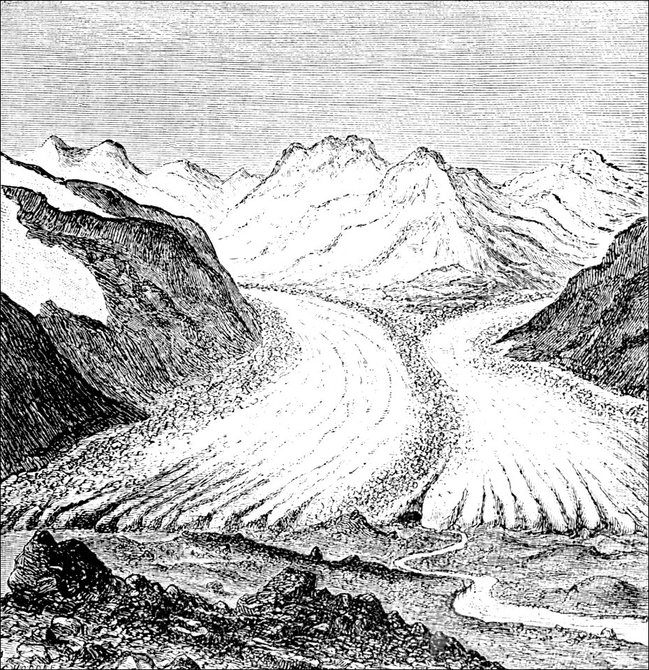 PSM V04 D673 Alpine glacier
