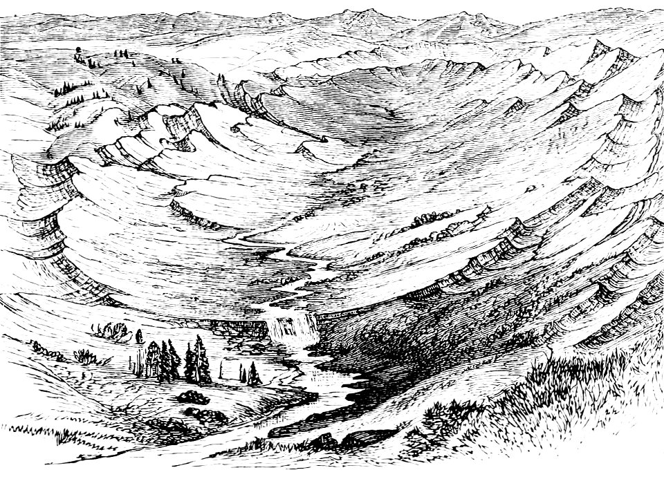 PSM V07 D411 A synclinal valley