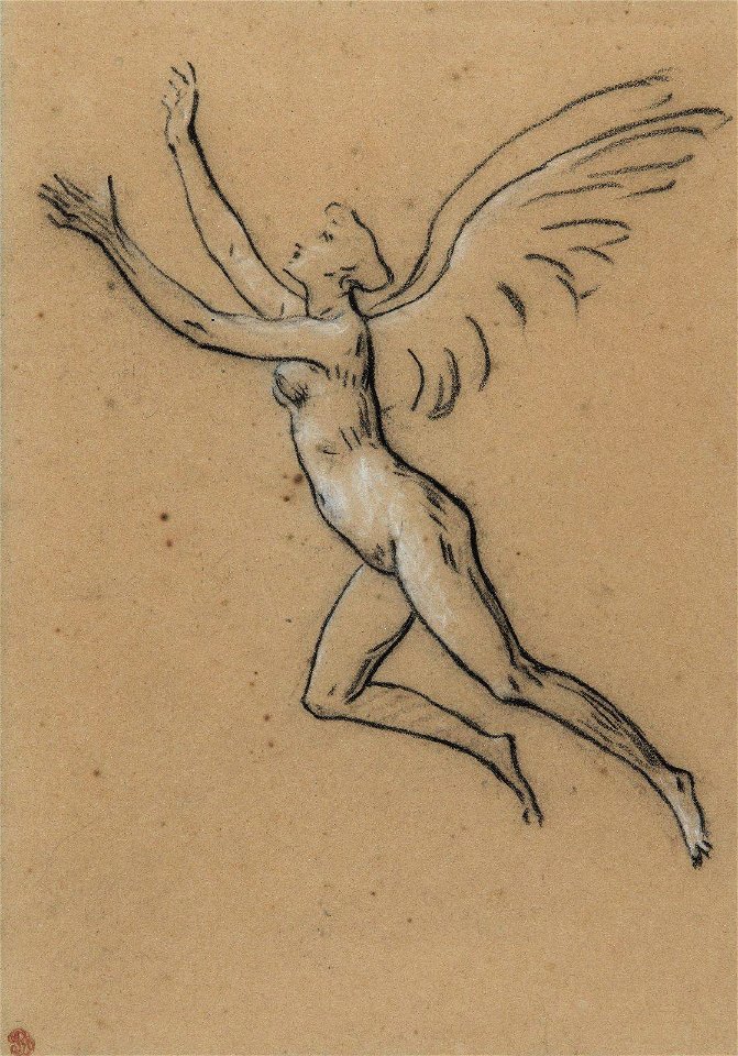 Pierre paul prud hon-l ame brisant les liens qui l attache a la terre