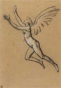 Pierre paul prud hon-l ame brisant les liens qui l attache a la terre