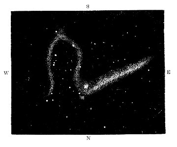 PSM V08 D284 Herschel horseshoe nebula 1833. Free illustration for personal and commercial use.