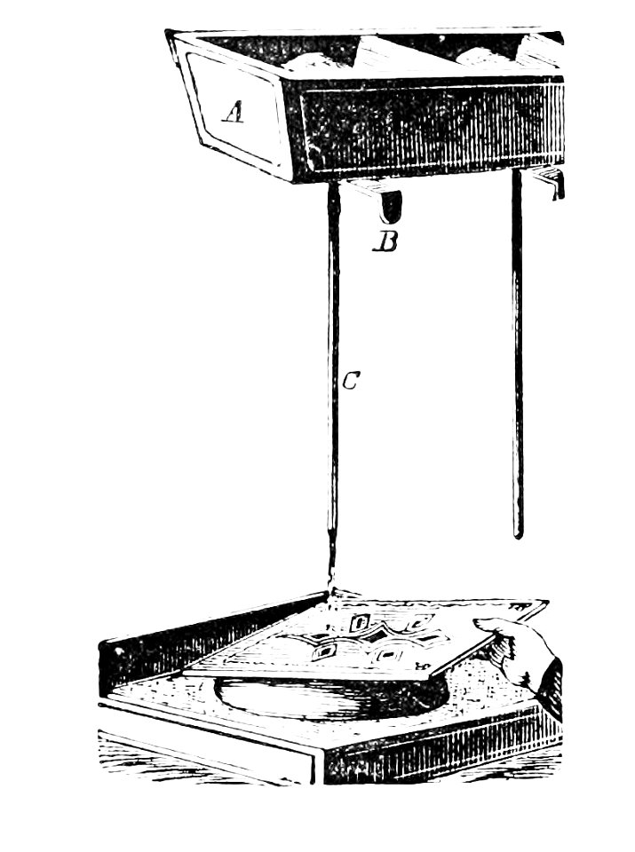 PSM V08 D317 Device for etching with sand