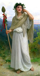 Prêtresse de Bacchus, by William-Adolphe Bouguereau