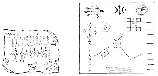 PSM V05 D536 Indian bark letters