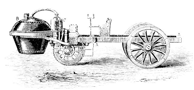 PSM V12 D273 Cugnot steam engine