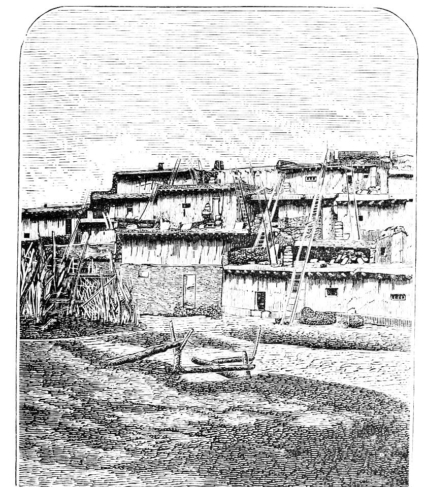 PSM V05 D599 Pueblo of zuni
